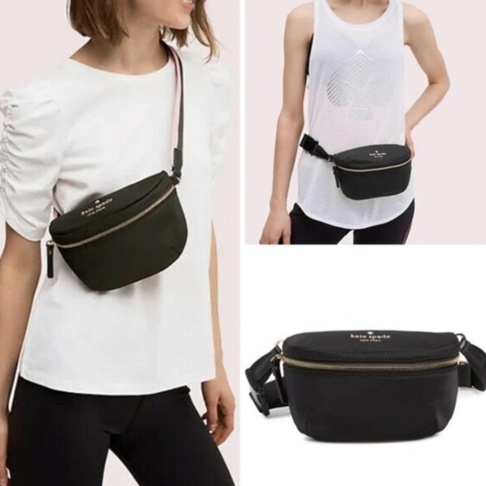 Kate Spade New York Watson Lane Betty Belt Bag Black Women's Size OS